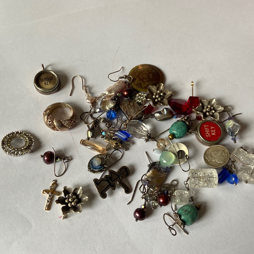 Lot of scrap jewelry - Some 925
